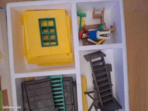 playmobil femme western pour miners hotel 3426 maison vintage