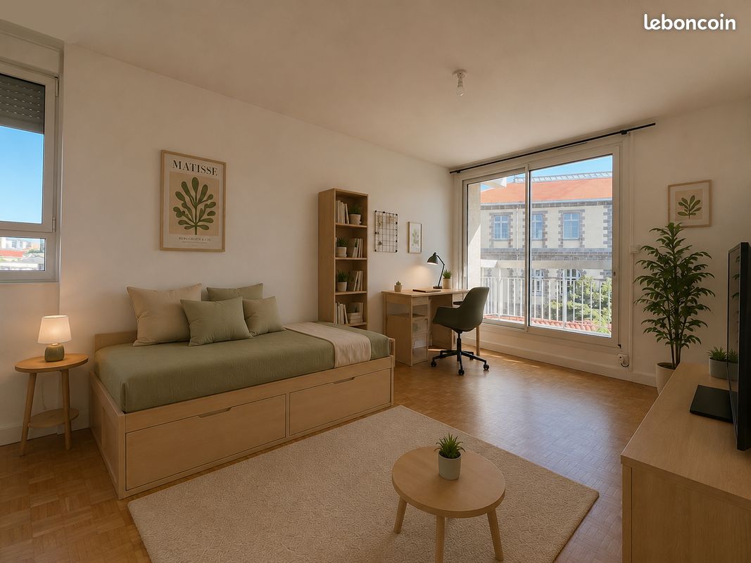 Appartement 1 pièce 28 m² · à Clermont-Ferrand · 28 m² · 450 €