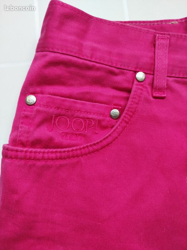 Pantalon jeans cerise marque Joop taille 36 (image 3)