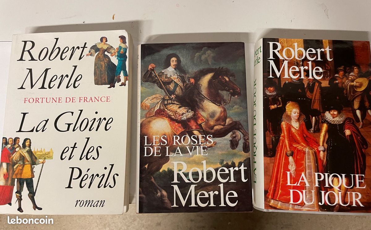 3 livres Robert Merle (image 1)