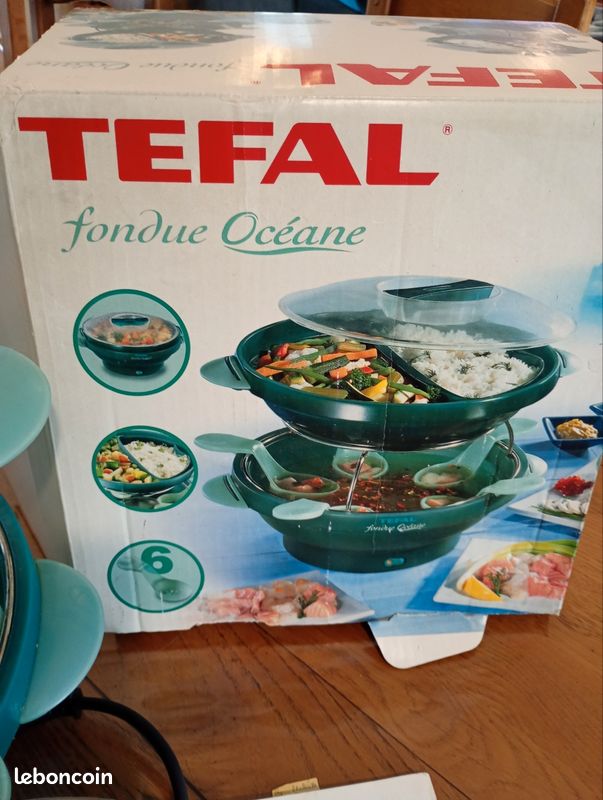 TEFAL FONDUE OCÉANE complète en boite. EUR 109,99 - FR