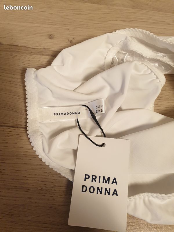 Culotte taille haute blanc PRIMA DONNA Deauville T44 (image 4)