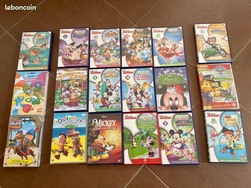 Lot de 18 DvD enfant (image 1)