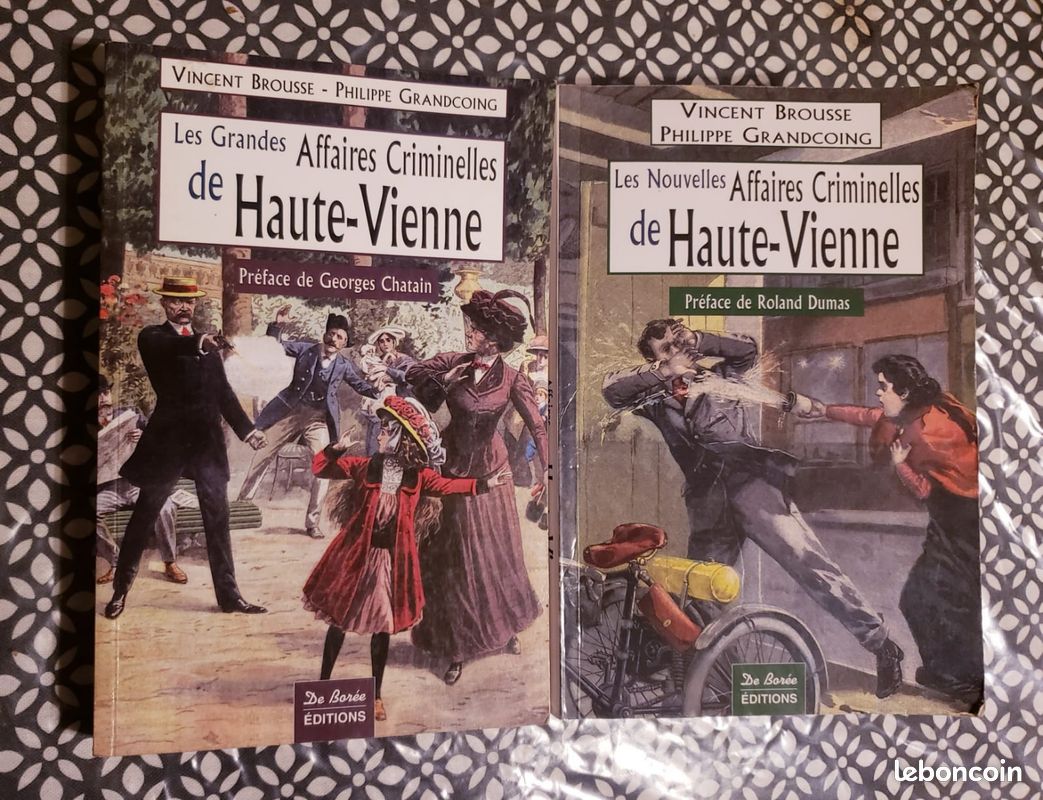 Livres affaires criminelles de la Haute Vienne (image 1)