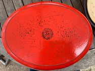 Plat à four vintage en fonte émaillée, Le Creuset, Cousances, Made in