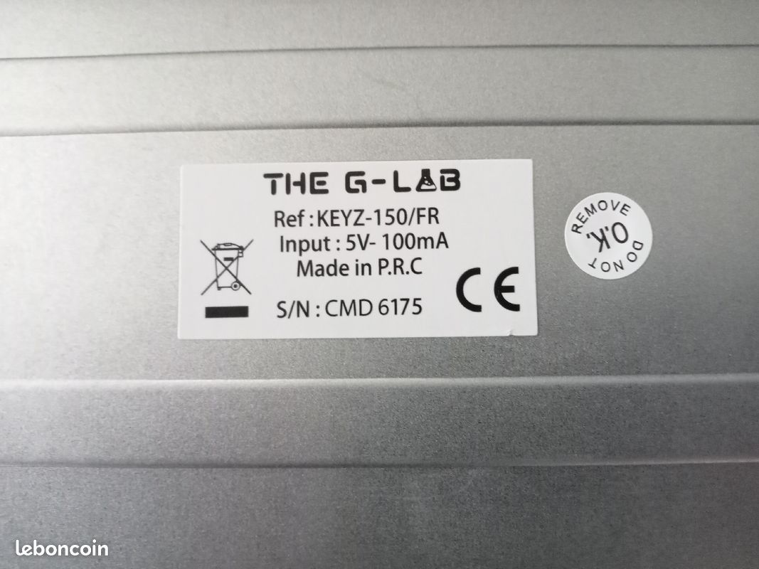 Clavier Gaming The G-Lab (image 3)