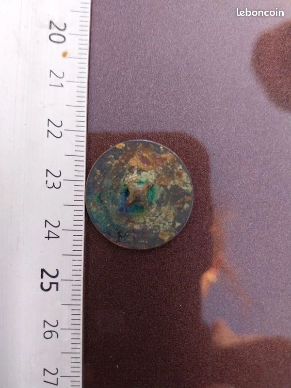 Bouton uniforme Napoléon III (image 2)