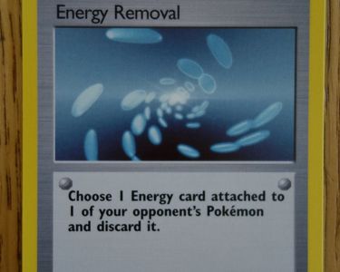 trainer energy removal pokemon card value 92/102 - Super Energy Removal - Shadowless