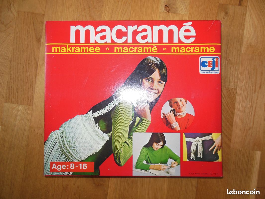 Kit macramé de la compagnie du jouet (image 1)