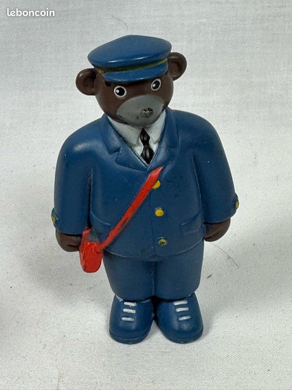Figurine Ancienne Petit Ours Brun - Collection Danièle Bour Bayard Presse - Année 2003 - Occasion Bon état