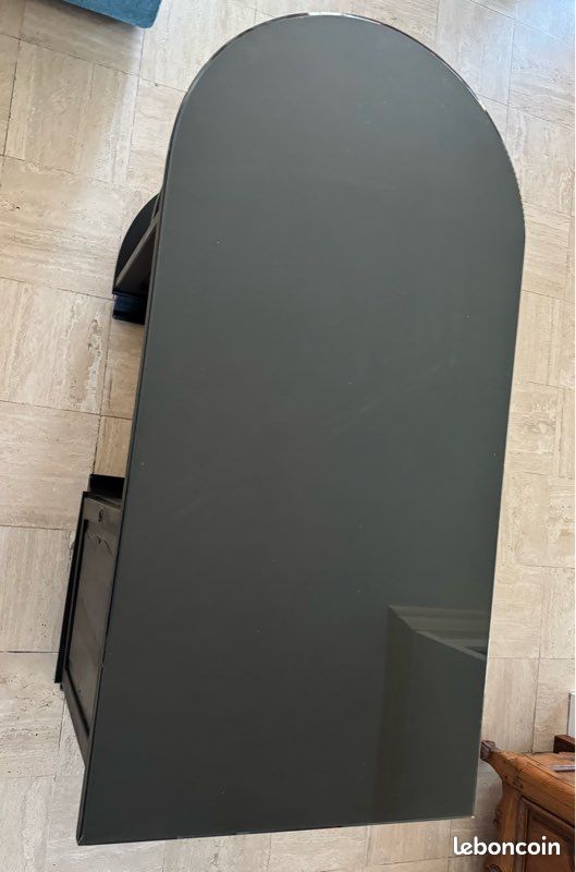 Bureau bois noir (image 2)