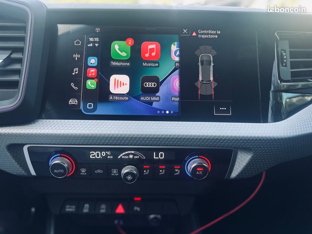 Audi A1 Sportback 35 TFSI 1.5 150CH S-line + CARPLAY + ECLAIRAGE D'AMBIANCE + 2EME MAIN + GARANTIE 12 MOIS (image 28)