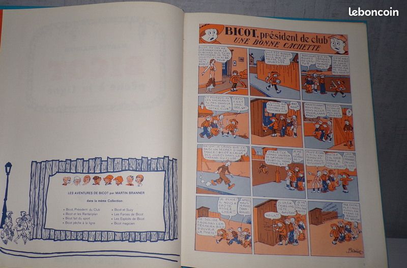 Livre album Bicot Pêche à la ligne Henri Veyrier vintage 1974 (image 2)