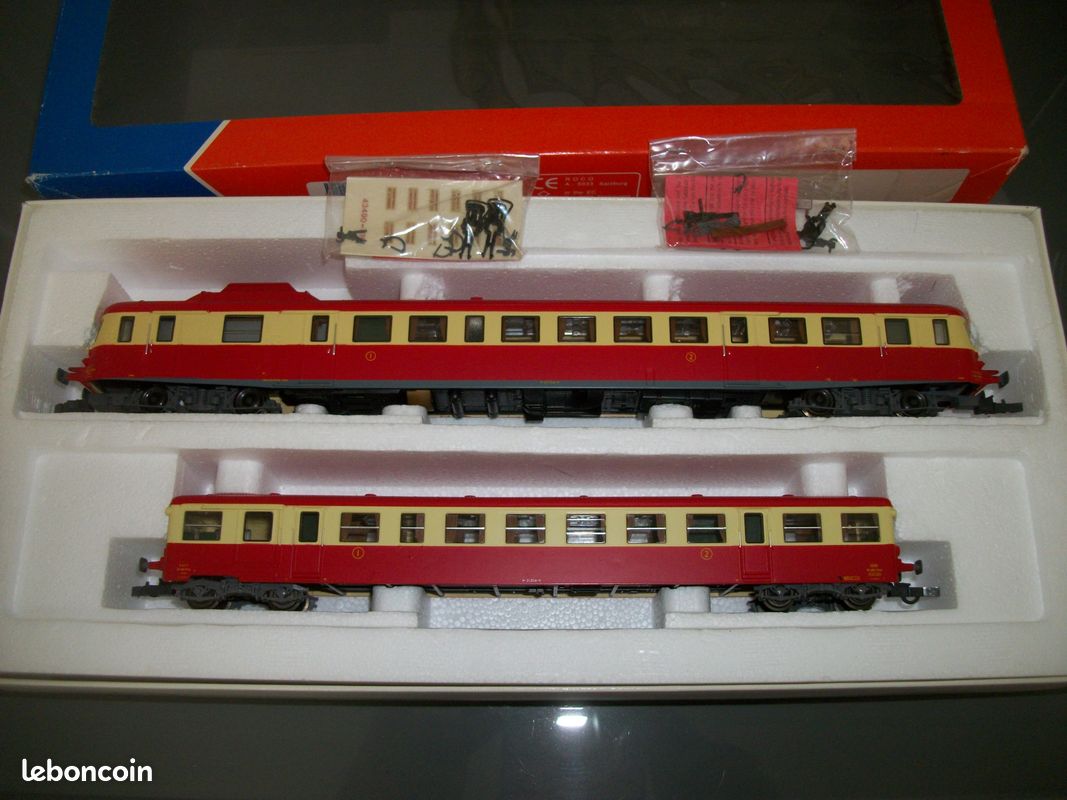 ROCO 43010 - SNCF - AUTORAIL DIESEL X 2800 + REMORQUE