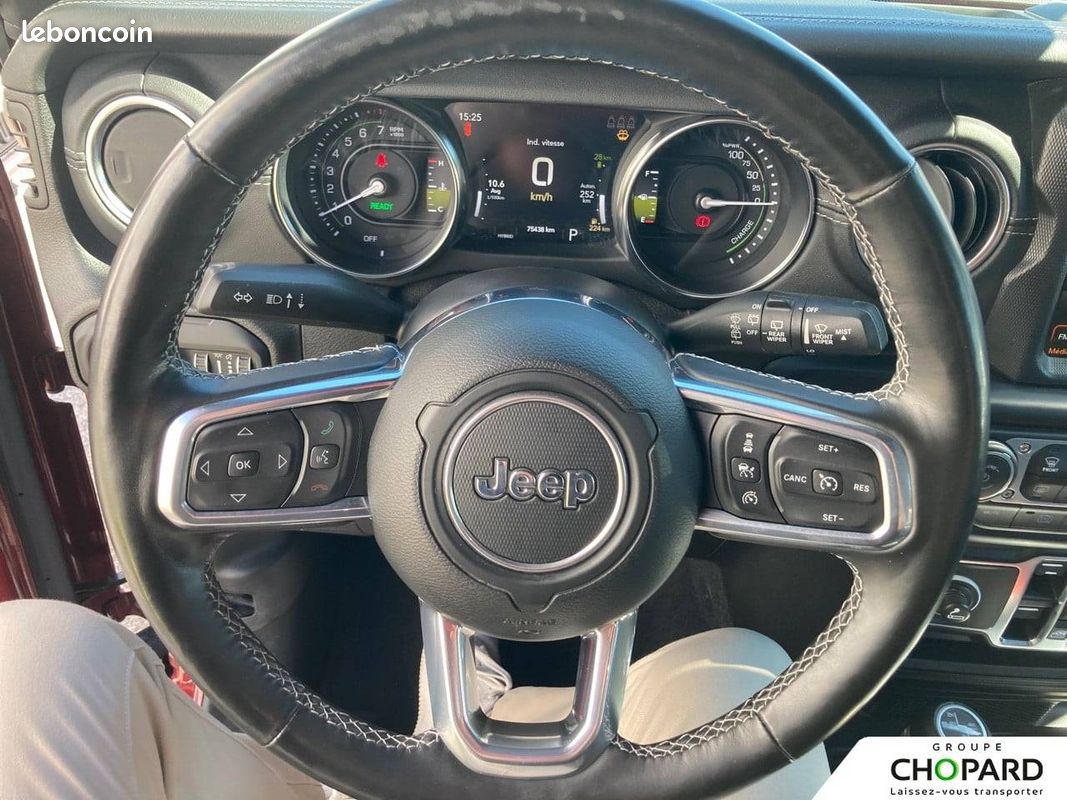 JEEP Wrangler Unlimited 4xe 2.0 l T 380 ch PHEV 4x4 BVA8 Overland (image 17)
