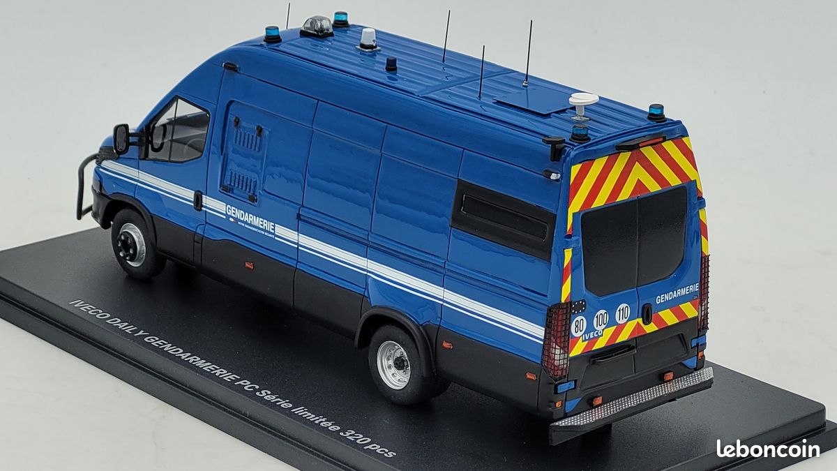 🚐 Iveco Daily Poste De Commandement Gendarmerie 2023 - Perfex 1/43ème - Résine