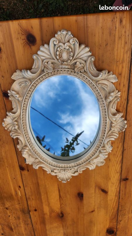 Miroir baroque en résine (image 2)