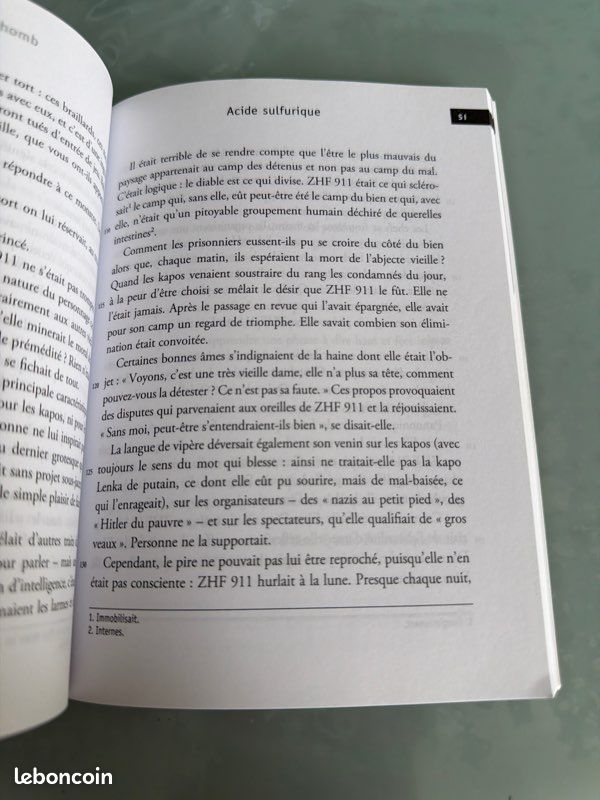 Acide Sulfurique de Amélie Nothomb (image 3)
