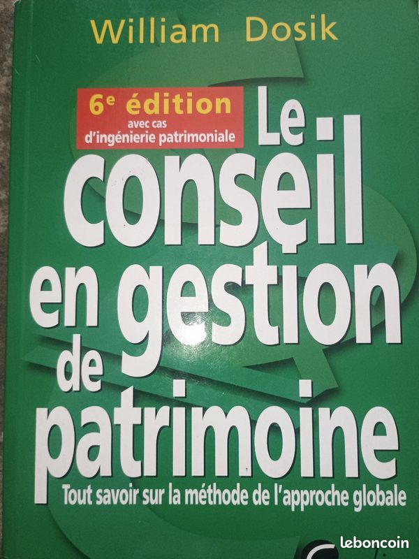 Livre "le Conseil en Gestion de Patrimoine" (image 2)