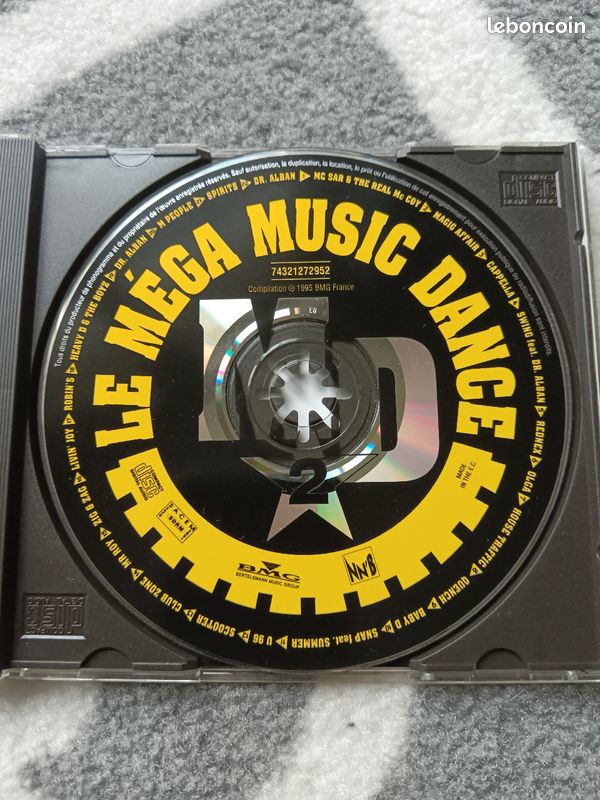 Mega music dance volume 2 nrj 1995 (image 3)