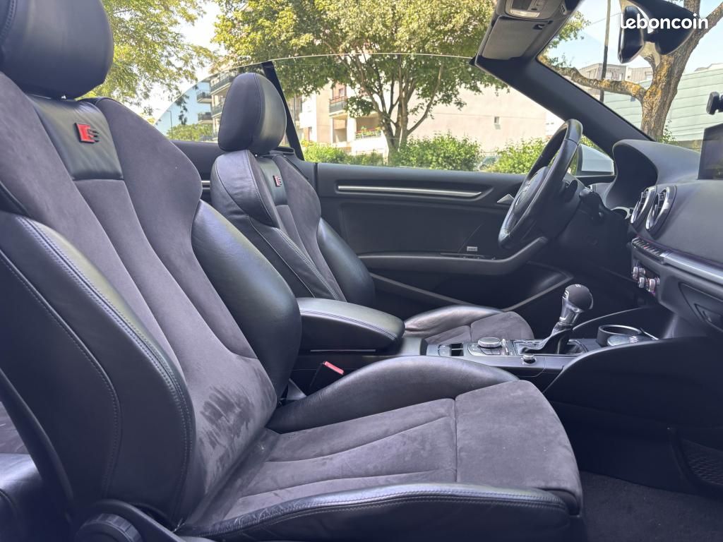 AUDI A3 Cabriolet 2.0 TDI - 150 - BV S-Tronic 8V CABRIOLET S Line (image 31)