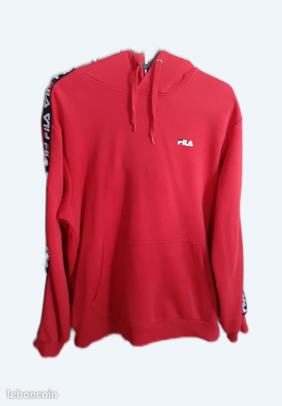Sweat à capuche homme "Fila" taille S (image 1)