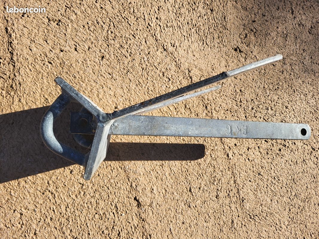 Ancre plate 8 kgs (image 2)