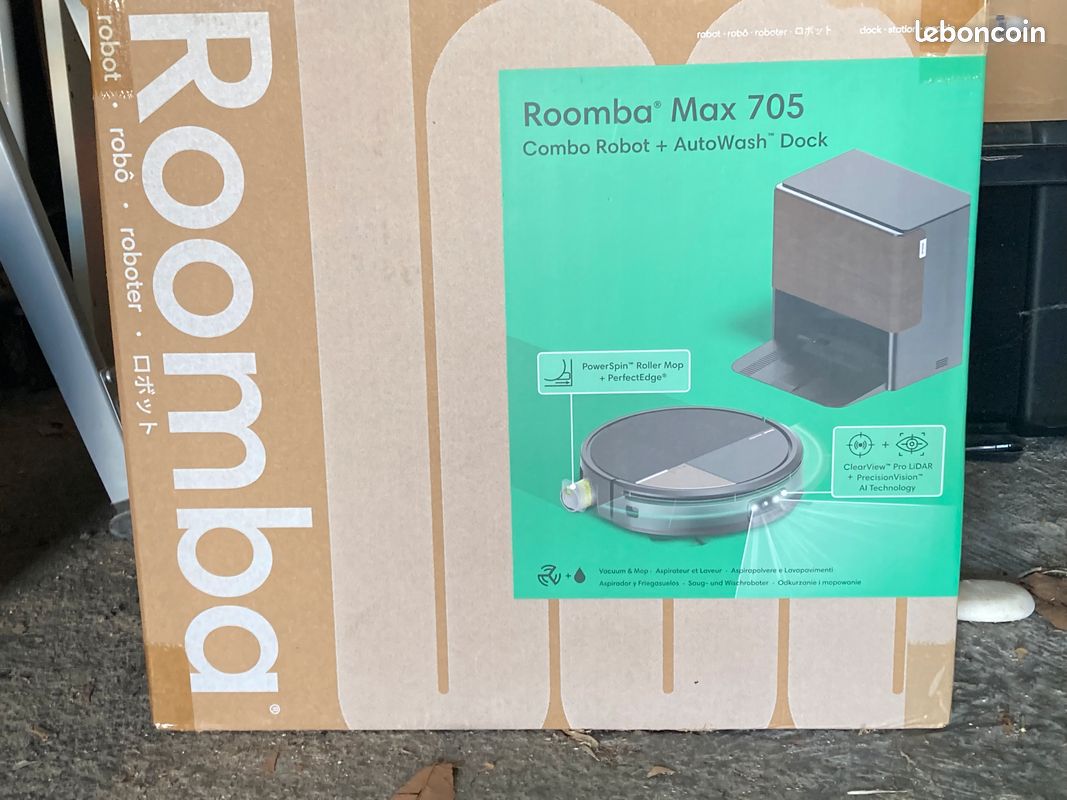 Aspi robot Irobot ROOMBA max 705 (image 2)