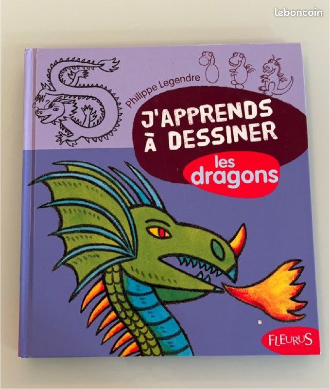 J’apprends à dessiner les dragons - dès 5 ans (image 1)