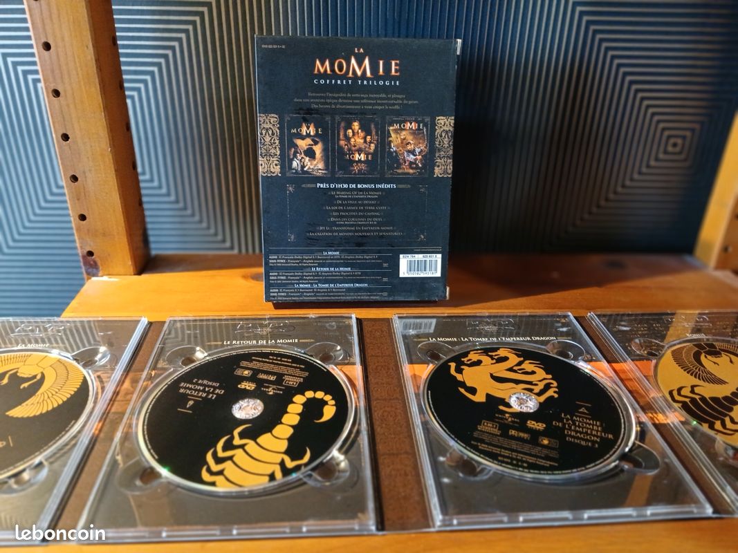 Dvd coffret trilogie La Momie (image 3)