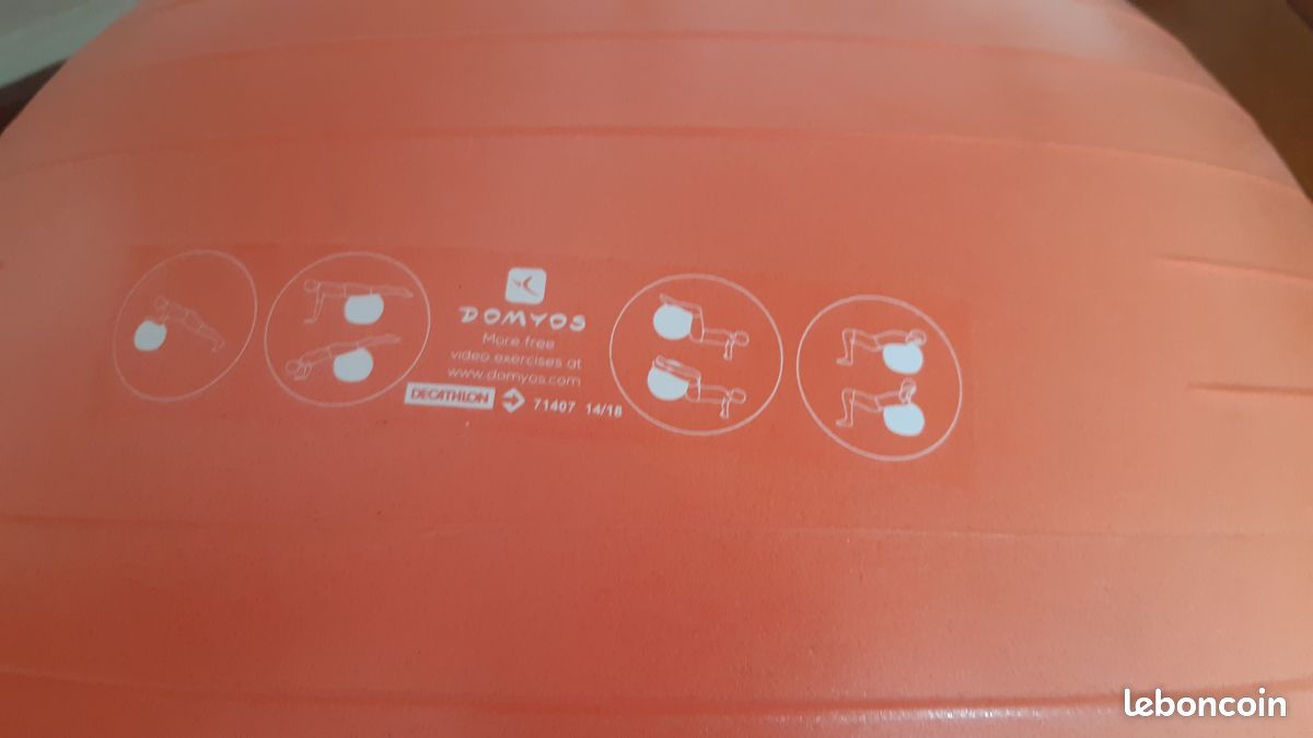 Ballon de gym taille 2. Decathlon (image 2)