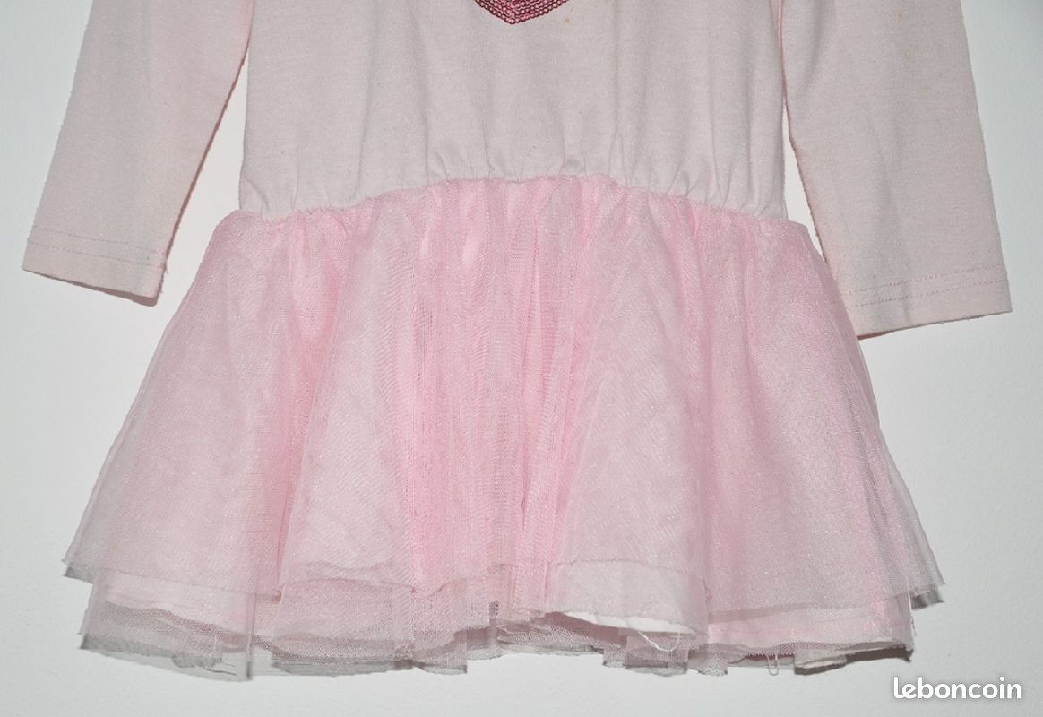 Robe tutu rose - Graine de Rêve - T. 18 mois (image 4)