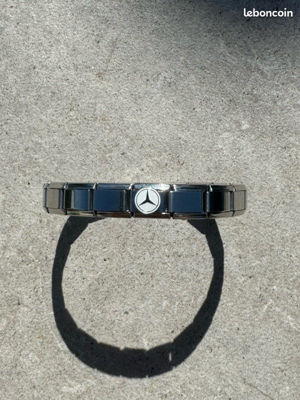 Bracelet De Montre Femme Mercedes-Benz En Acier Inoxydable - Neuf Avec étiquettes
