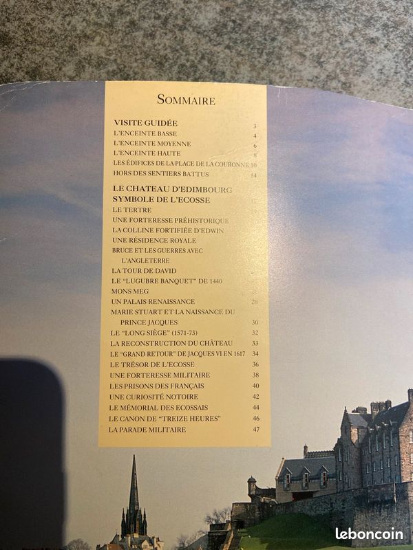 Guide livre le Château d’Édimbourg (image 4)