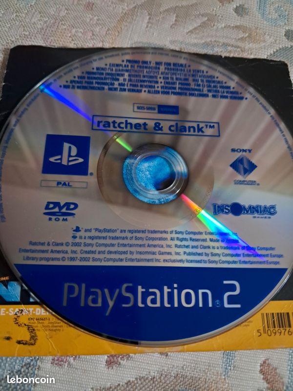LOT 2 JEUX Ps2 Cib Ratchet Gladiator - Driver Playstation 2