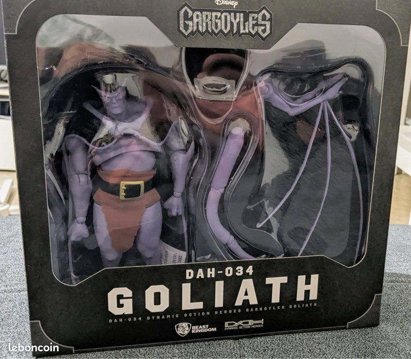 Beast Kingdom - GOLIATH STONE VERSION  SDCC 2023  - Gargoyles Dynamic Action Heroes 19