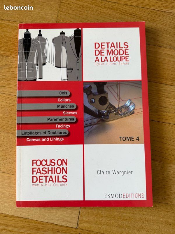 Livre ESMOD Détails de mode à la loupe tome 4 (image 1)