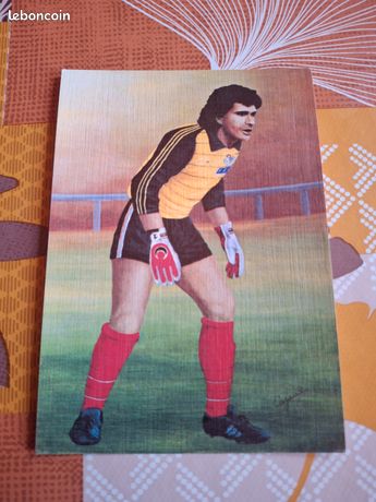 Carte Postale Joel BATS - Équipe De France / Saint-Étienne - Vintage