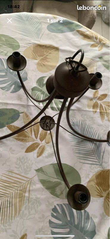 Lustres 5 branches (image 1)