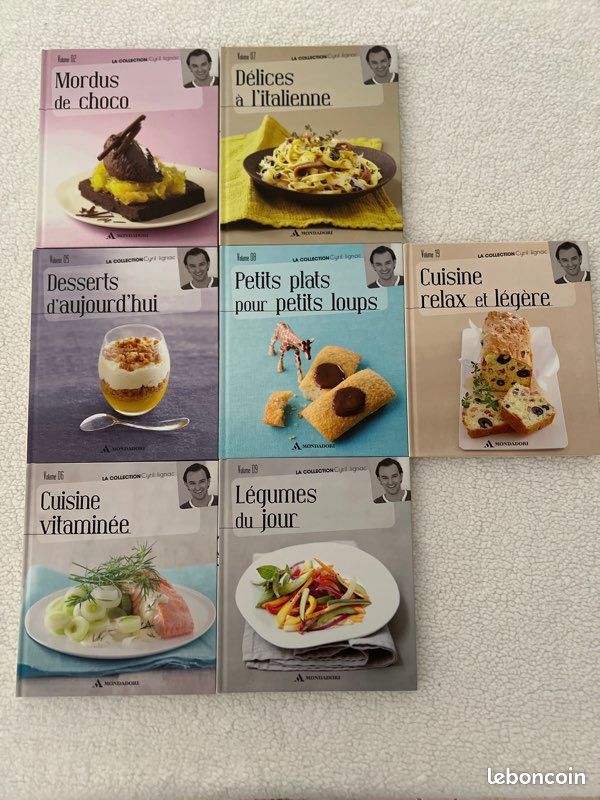 Livre recette la collection Cyril lignac (image 1)