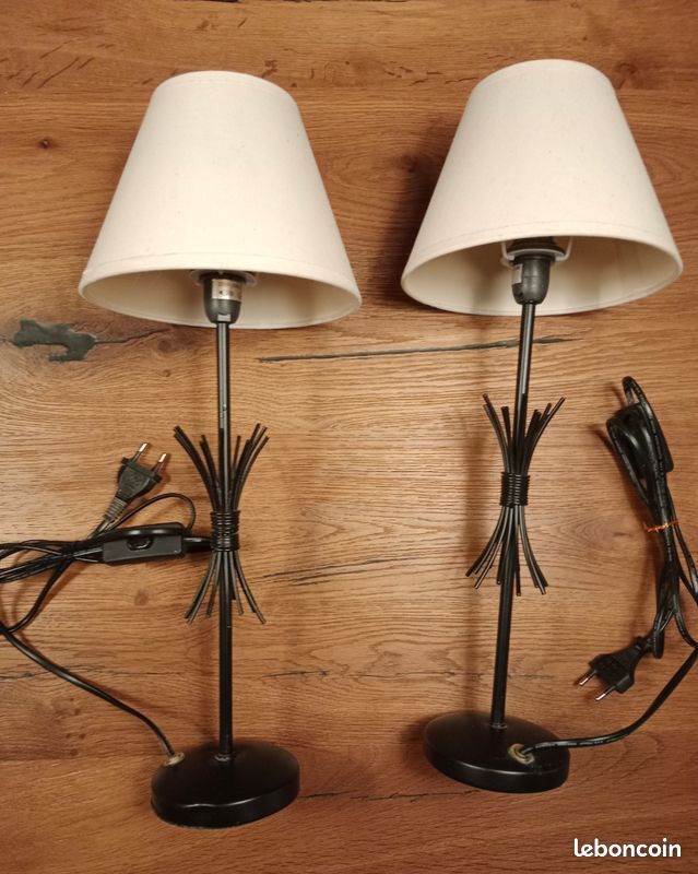 2 lampes de chevet (image 1)
