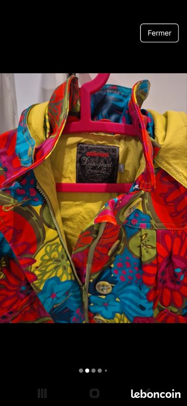 Imperméable catimini fille taille 18mois excellent etat (image 2)