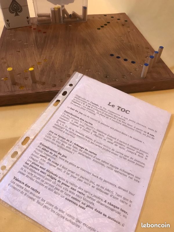 Jeu du Toc (petits chevaux) (image 2)