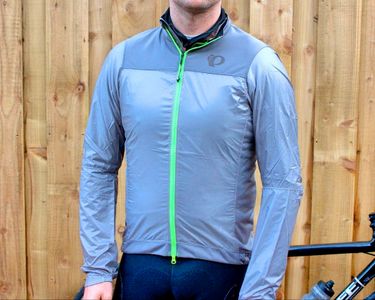 Veste de pluie homme pour cycliste coupe-vent et réfléchissante • Ma veste