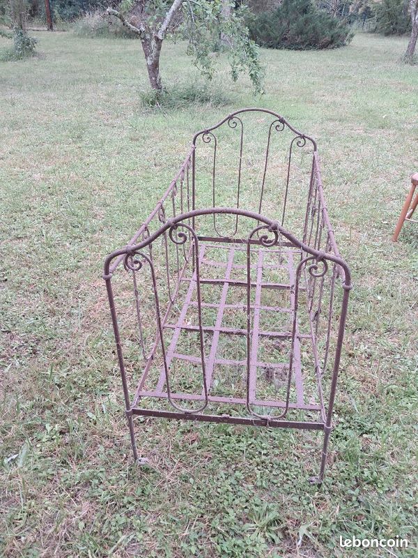 Lit enfant ancien pliable (image 2)