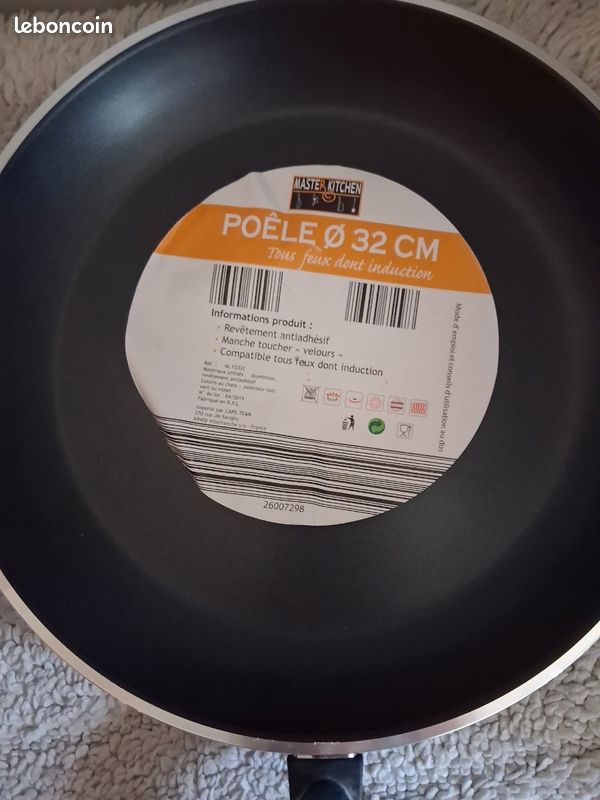 Poêle 32 cm Master Kitchen (image 1)