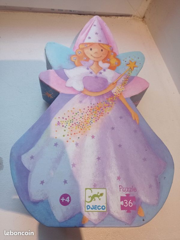 Puzzle Djeco la fée et la licorne (image 1)