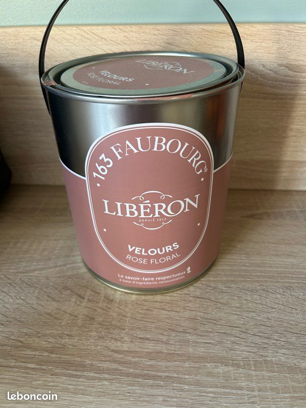 Peinture Libéron Rose floral velours (image 1)