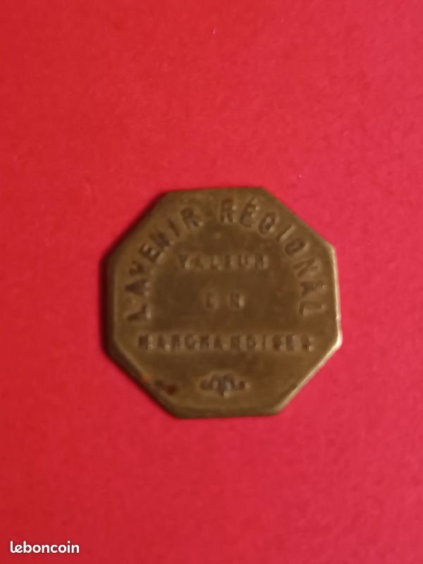 Monnaie de nécessité de Lyon 10cts (image 2)