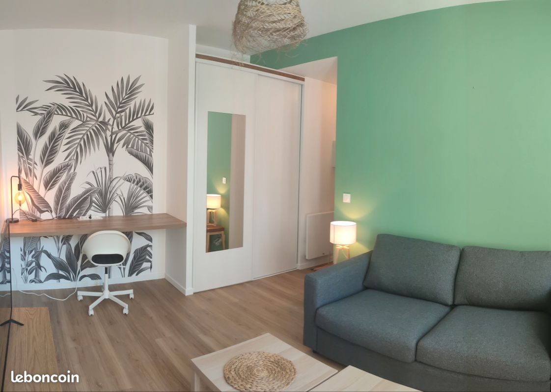 Appartement 1 pièce 24 m² · à Tours · 24 m² · 590 €/mois